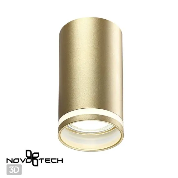 NOVOTECH 370890 OVER NT22 253 матовое золото Светильник накладной IP20 GU10 9W 220V ULAR, изображение 3