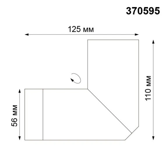 NOVOTECH 370595 OVER NT19 248 матовый белый Накладной светильник IP20 GU10 50W 220-240V ELITE, изображение 2