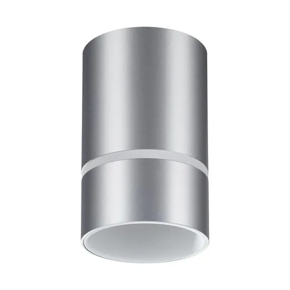 NOVOTECH 370733 OVER NT21 256 серебро Светильник накладной IP20 GU10 9W 235V ELINA