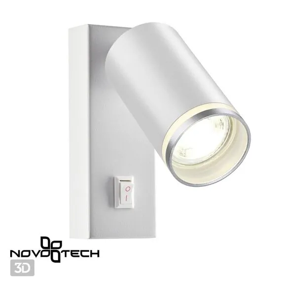 NOVOTECH 370892 OVER NT22 250 белый Светильник накладной настенный IP20 GU10 9W 220V ULAR, изображение 4