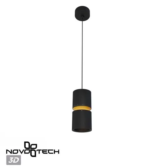 NOVOTECH 359340 OVER NT24 000 черный Светильник подвесной с механизмом регулировки высоты, провод 2м IP20 LED 10W/3W 3000K 1090Лм 170-265V ARISTO, изображение 5