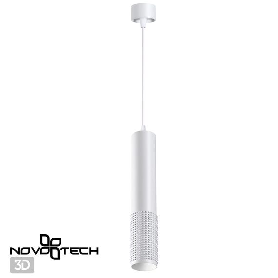 NOVOTECH 370761 OVER NT21 244 белый Светильник накладной, провод 2м IP20 GU10 50W 220V MAIS, изображение 5