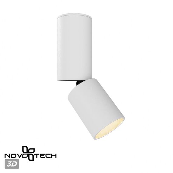 NOVOTECH 359316 OVER NT24 000 белый Светильник накладной светодиодный IP20 LED 10W 85-265V 3000K 1100Лм TUBO, изображение 5