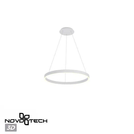 NOVOTECH 359449 OVER NT24 000 белый Светильник подвесной диммир. со сменой цв.темпер. (пульт ДУ/прилож. Smart Life) IP20 LED 50/12W 85-265V 3000-6000К SOTTO, изображение 5