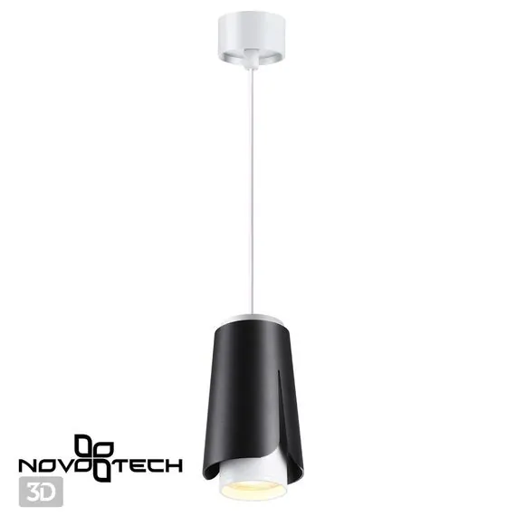 NOVOTECH 370826 OVER NT22 243 черный Светильник накладной, провод 2м IP20 GU10 9W 220V TULIP, изображение 5