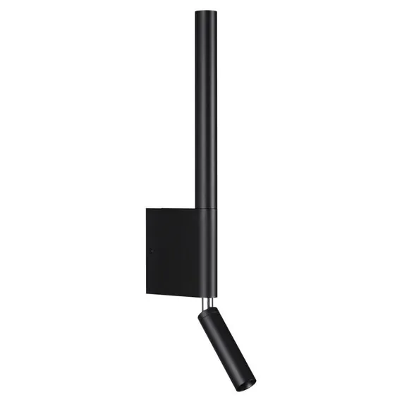 NOVOTECH 359436 OVER NT24 000 черный Светильник настенный с выключателем IP20 LED 5W+3W 220-240V 3000K 320Лм FERMO