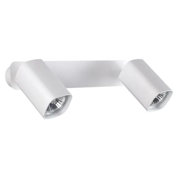 NOVOTECH 370554 OVER NT19 261 белый Накладной светильник IP20 GU10 2*50W 230V GUSTO