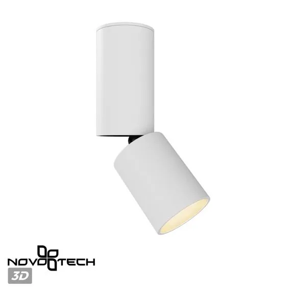 NOVOTECH 359316 OVER NT24 000 белый Светильник накладной светодиодный IP20 LED 10W 85-265V 3000K 1100Лм TUBO, изображение 5