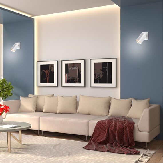 NOVOTECH 370553 OVER NT19 261 белый Накладной светильник IP20 GU10 50W 230V GUSTO, изображение 3