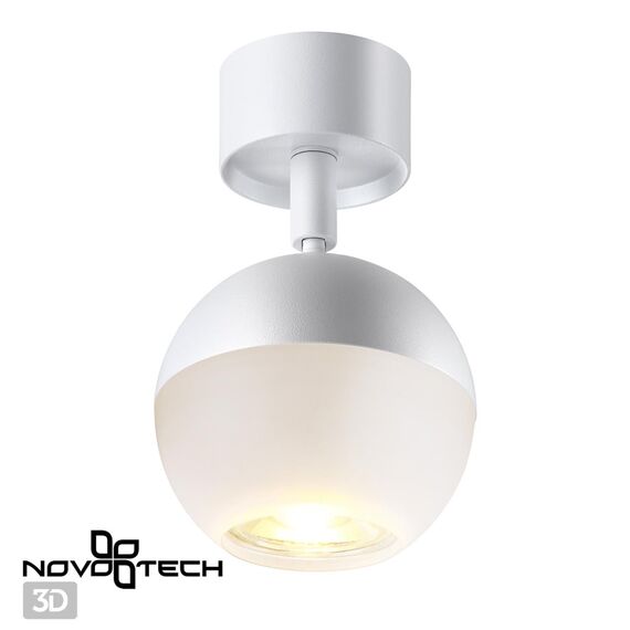 NOVOTECH 370812 OVER NT22 242 белый Светильник накладной IP20 GU10 9W 220V GARN, изображение 4