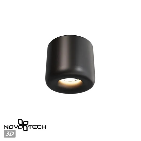 NOVOTECH 359440 OVER NT24 000 черный Светильник накладной влагозащищённый IP44 LED 10W 220-240V 3000K 650Лм LISSE, изображение 5