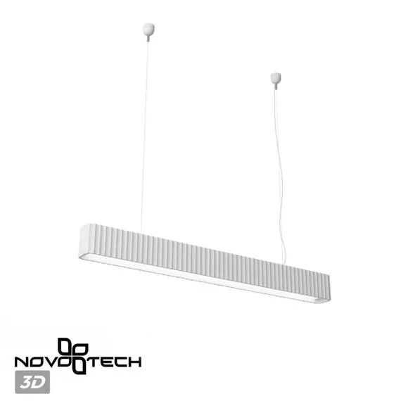 NOVOTECH 359404 OVER NT24 белый Светильник подвесной с переключателем цв.температуры, длина провода 2м IP20 LED 28W 220V 3000/4000/6000K YESO, изображение 6