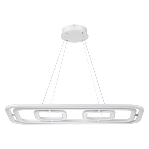 NOVOTECH 359176 OVER NT23 161 белый Светильник подвесной диммируемый, в комплекте пульт ДУ IP20 LED 4000К 185W 220V ONDO, изображение 7