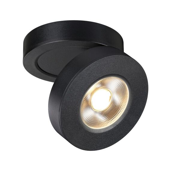 NOVOTECH 359410 OVER NT24 000 черный Светильник накладной/встраиваемый IP20 LED 5W 220V 3000K 240Лм GRODA, изображение 3