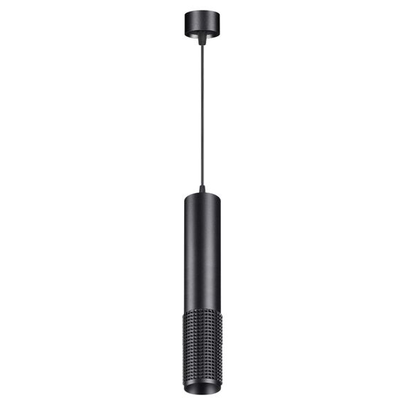 NOVOTECH 370760 OVER NT21 244 черный Светильник накладной, провод 2м IP20 GU10 50W 220V MAIS