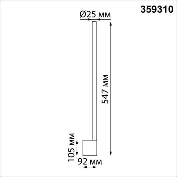 NOVOTECH 359310 OVER NT24 000 белый Светильник настенный диммируемый со сменой цв.температуры (выключатель) IP20 LED 7W 2700/4000K/6000K 220-240V FERMO, изображение 2
