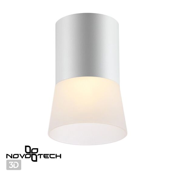 NOVOTECH 370901 OVER NT22 251 белый Светильник накладной IP20 GU10 9W 220V ELINA, изображение 4