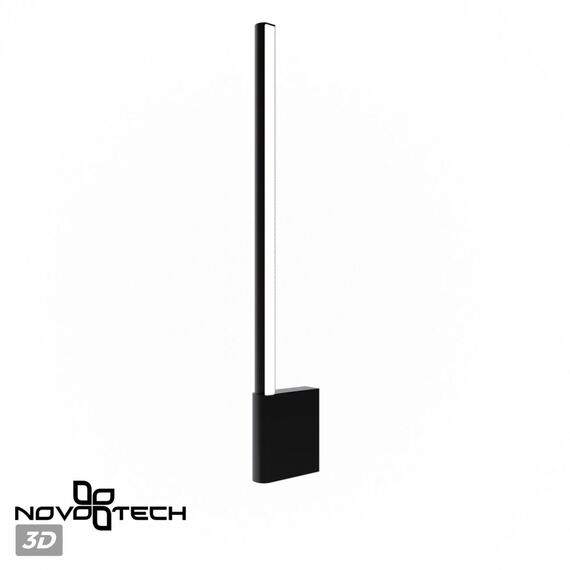 NOVOTECH 359311 OVER NT24 000 черный Светильник настенный диммируемый со сменой цв.температуры (выключатель) IP20 LED 7W 2700/4000K/6000K 220-240V FERMO, изображение 5