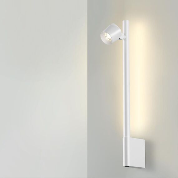 NOVOTECH 359312 OVER NT24 000 белый Светильник настенный диммируемый (выключатель) IP20 LED 7W+7W 4000K 220-240V FERMO, изображение 6