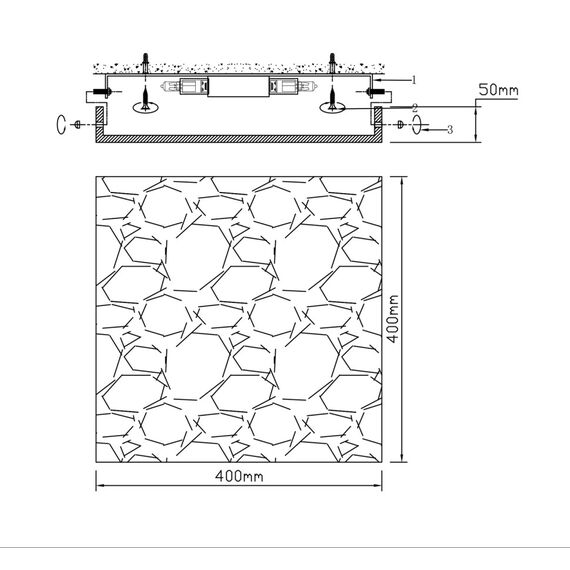 Fluorite FL1042-4C Потолочная люстра Relaxatio, изображение 10