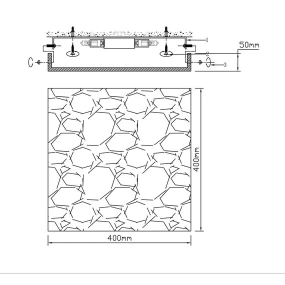 Fluorite FL1042-4C Потолочная люстра Relaxatio, изображение 10