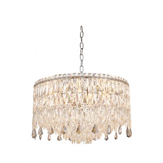 Fluorite FL1062-14P Люстра подвесная The Empress Chrome, изображение 2