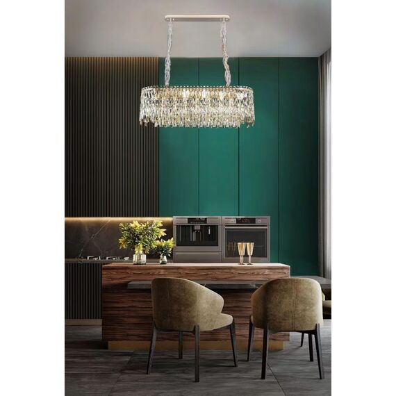 Fluorite FL1062-21P Люстра подвесная The Empress Chrome, изображение 6