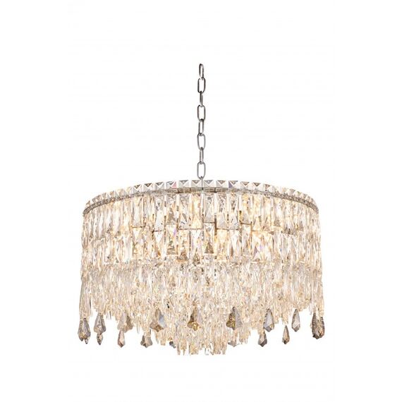 Fluorite FL1062-11P Люстра подвесная The Empress Chrome, изображение 2