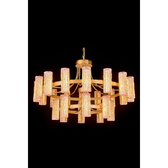 Fluorite FL1090-24P Люстра подвесная Inverno Rose, изображение 3