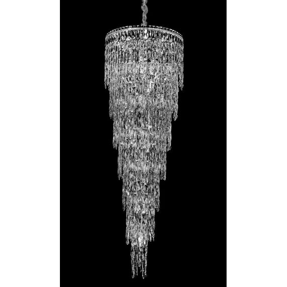 Fluorite FL1062-32P Люстра подвесная The Empress Chrome, изображение 3