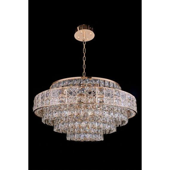 Fluorite FL1060-21P Люстра подвесная Majeste Gold, изображение 2