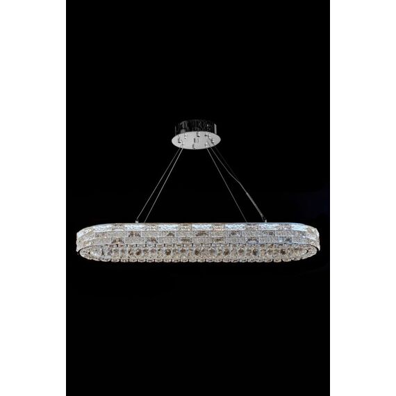 Fluorite FL1052-10PO Люстра подвесная Festo Chrome