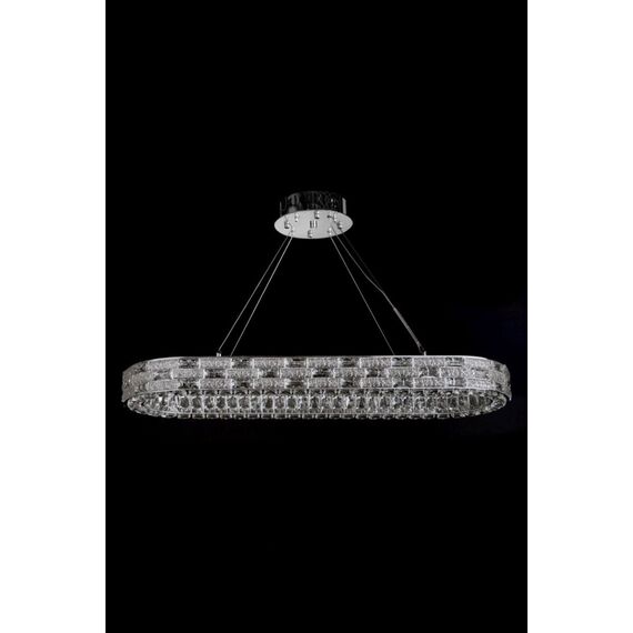 Fluorite FL1052-10PO Люстра подвесная Festo Chrome, изображение 2