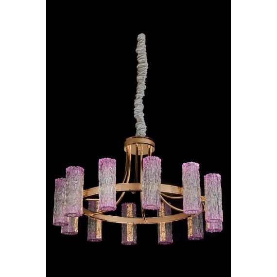 Fluorite FL1090-12P Люстра подвесная Inverno Rose, изображение 2