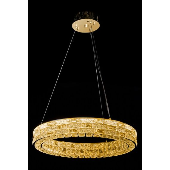 Fluorite FL1051-7P Люстра подвесная Festo Gold