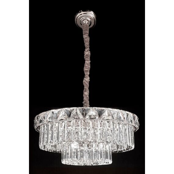 Fluorite FL1085-11P Люстра подвесная Normandie Chrome, изображение 2