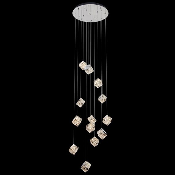 Fluorite FL1148-13N Люстра подвесная Elegance Chrome