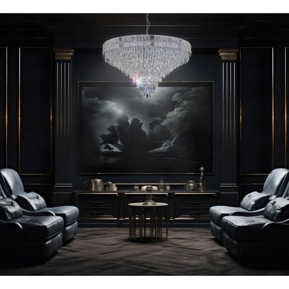 Fluorite FL1088-27P Люстра подвесная Delight Chrome, изображение 5