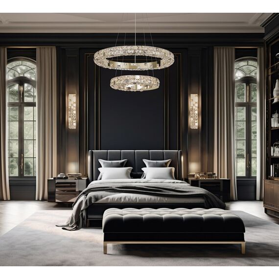 Fluorite FL1106-20P Люстра подвесная Elegance Gold, изображение 2