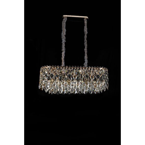 Fluorite FL1190-21PO Люстра подвесная Sovrana Gold, изображение 2