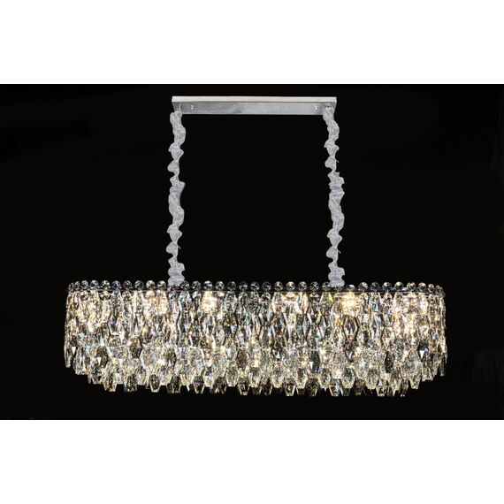 Fluorite FL1191-21PO Люстра подвесная Sovrana Chrome