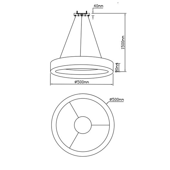 Fluorite FL1030-5P Подвесная люстра Modum, изображение 2