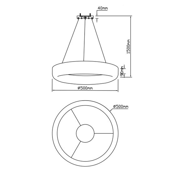 Fluorite FL1031-5P Подвесная люстра Modum, изображение 2