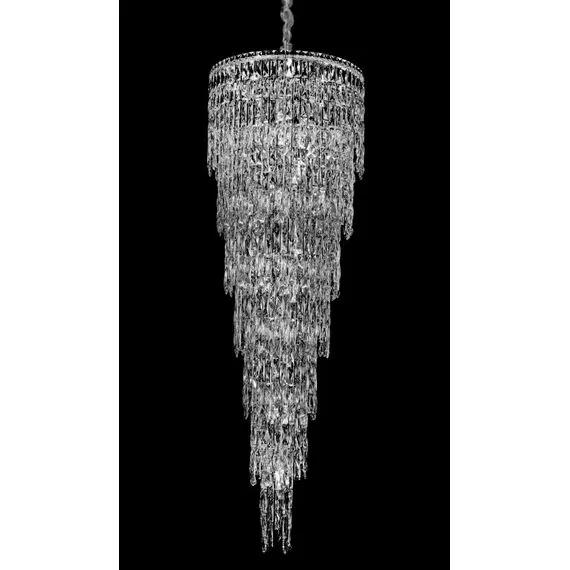 Fluorite FL1062-32P Люстра подвесная The Empress Chrome, изображение 3