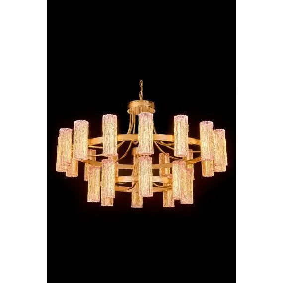 Fluorite FL1090-24P Люстра подвесная Inverno Rose, изображение 3