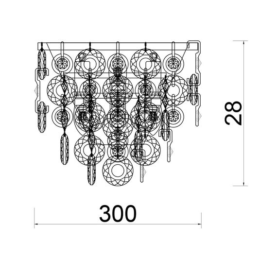 Fluorite FL1102-3W Бра Сampanella, изображение 5