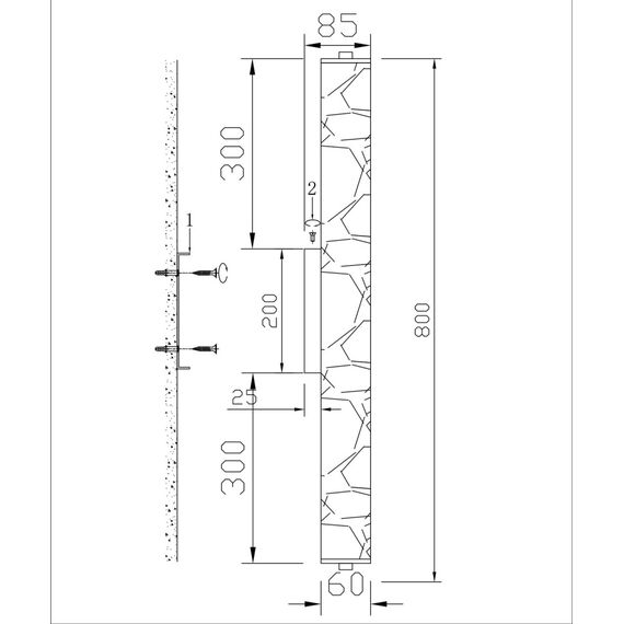 Fluorite FL1047-8W Бра Charme, изображение 6