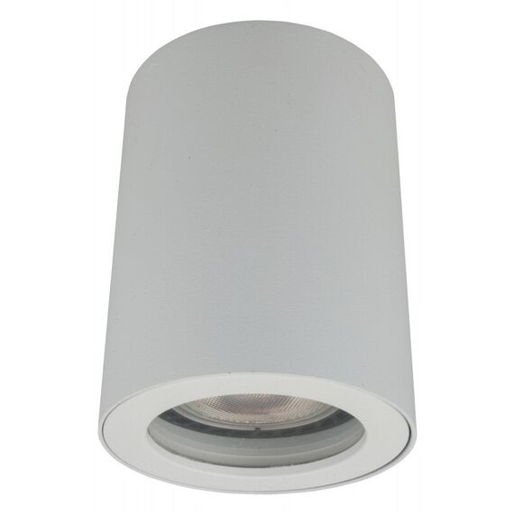 Denkirs DK3007-WH Накладной светильник влагозащ., IP 44, 15 Вт, GU10, белый, алюминий, изображение 2