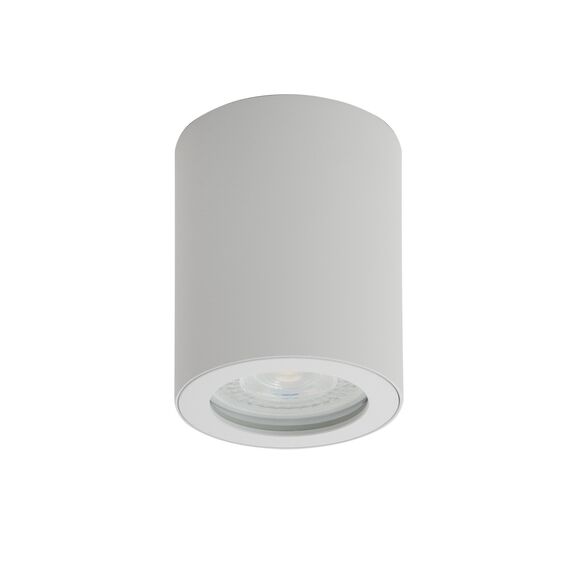 Denkirs DK3007-WH Накладной светильник влагозащ., IP 44, 15 Вт, GU10, белый, алюминий