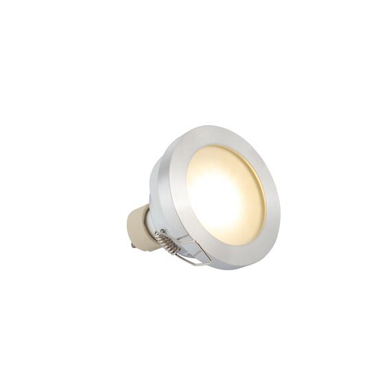 Denkirs DK3012-AL Встраиваемый светильник влагозащ., IP 44, 50 Вт, GU10, серый, алюминий, изображение 3